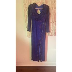 Vintage Sequins Originals Sequin Silk Gown
